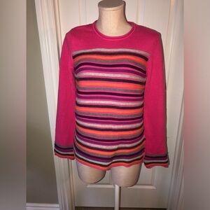 Izod Colourful Striped Sweater